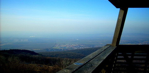 Csergezán-kilátó a Nagy-Kopaszon